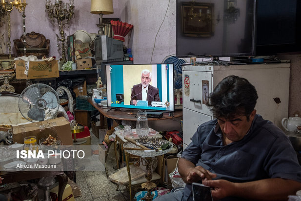 تماشای دومین مناظره انتخابات ریاست جمهوری