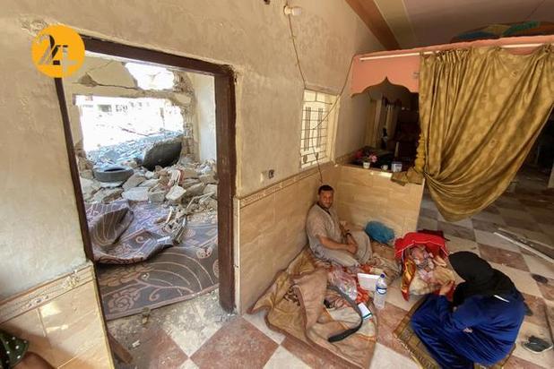 زندگی آوارگان غزه در میان پاره‌های آجر