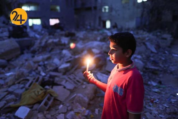 زندگی آوارگان غزه در میان پاره‌های آجر