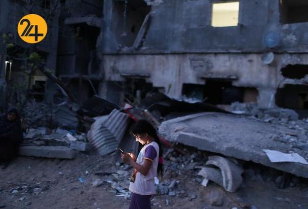 زندگی آوارگان غزه در میان پاره‌های آجر