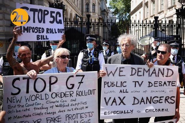 اعتراضات ضد قرنطینه در بریتانیا