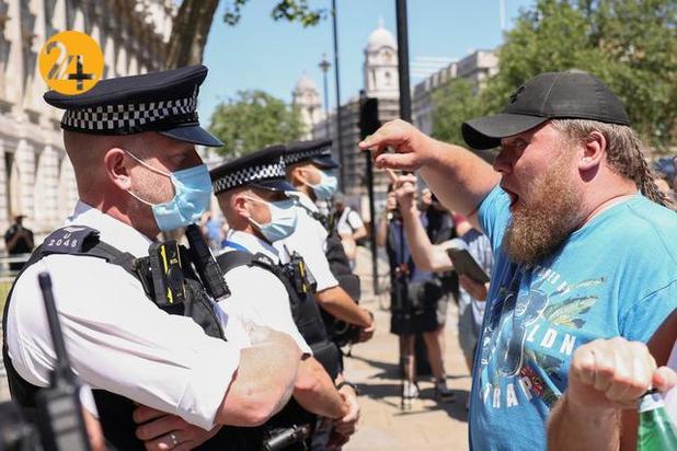 اعتراضات ضد قرنطینه در بریتانیا