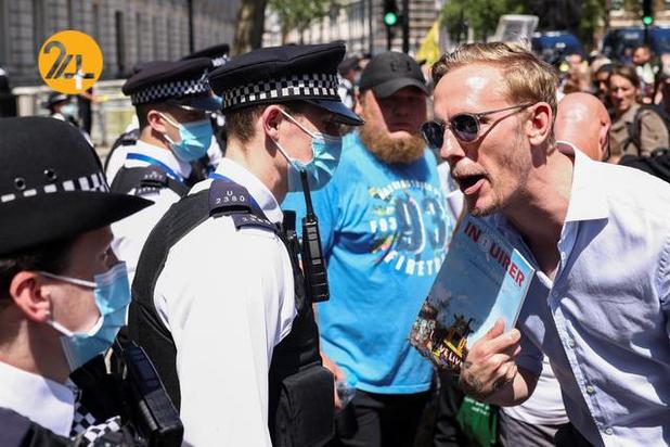 اعتراضات ضد قرنطینه در بریتانیا