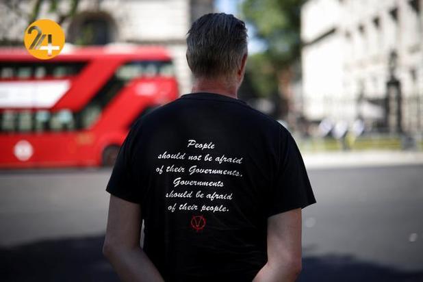 اعتراضات ضد قرنطینه در بریتانیا