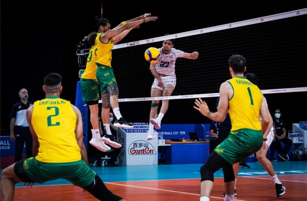 بازی جذاب ایران و استرالیا