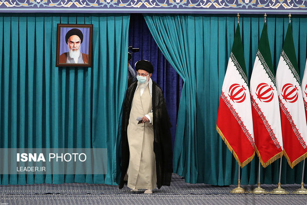 حضور رهبری پای صندوق رای