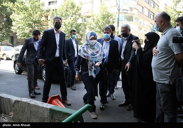 حضور عبدالناصر همتی پای صندوق رای