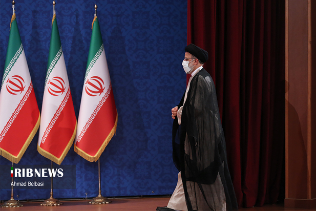 نخستین نشست خبری ابراهیم رئیسی رئیس جمهوری منتخب