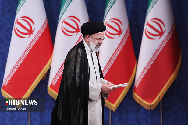 نخستین نشست خبری ابراهیم رئیسی رئیس جمهوری منتخب