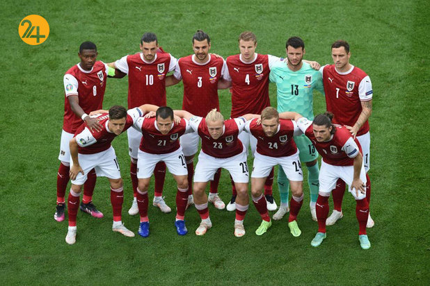 دیدار تیم‌های اوکراین و اتریش