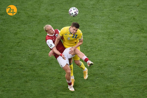 دیدار تیم‌های اوکراین و اتریش