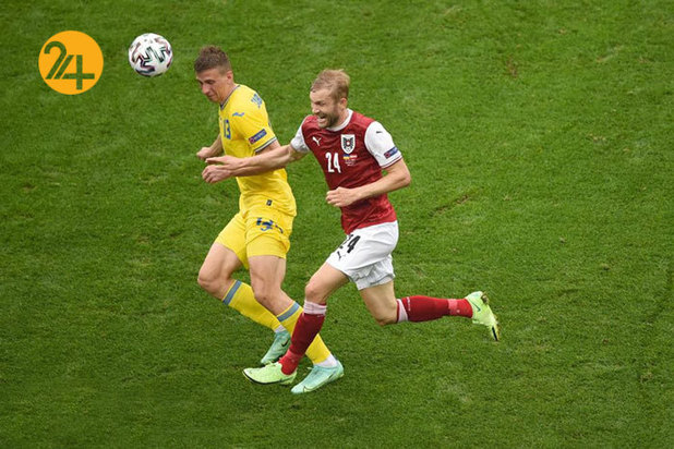 دیدار تیم‌های اوکراین و اتریش