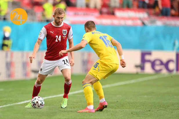 دیدار تیم‌های اوکراین و اتریش