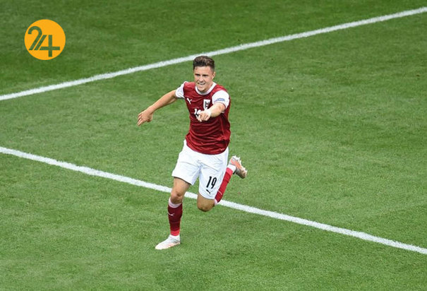 دیدار تیم‌های اوکراین و اتریش