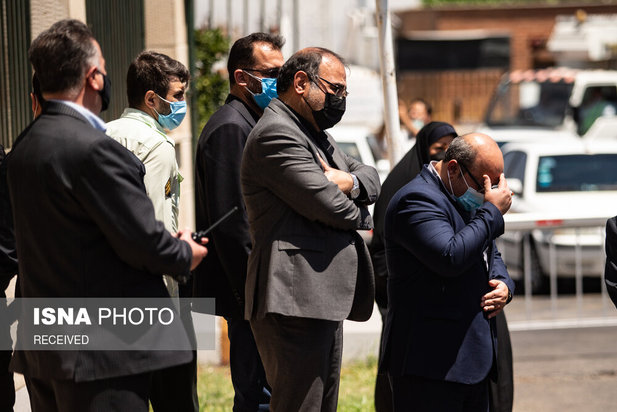 ورود قربانیان و مصدومان سانحه واژگونی اتوبوس خبرنگاران، به فرودگاه مهرآباد