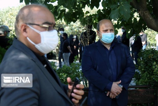 تشییع پیکر خبرنگاران جانباخته