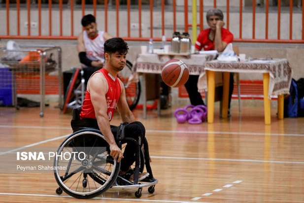 اردوی تیم ملی بسکتبال با ویلچر در نصف جهان