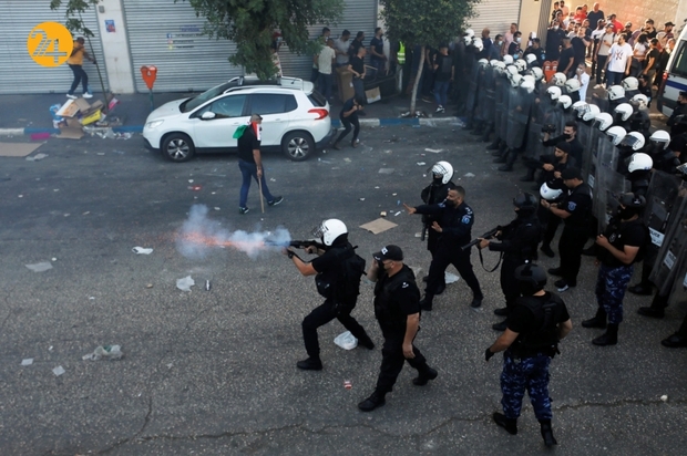 اعتراضات گسترده در رام الله علیه قتل نزار بنات