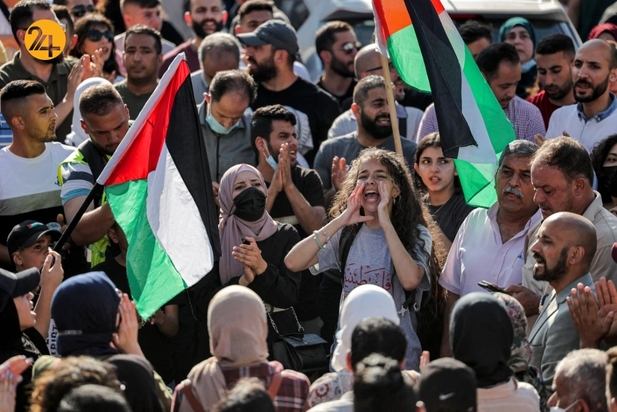 اعتراضات گسترده در رام الله علیه قتل نزار بنات