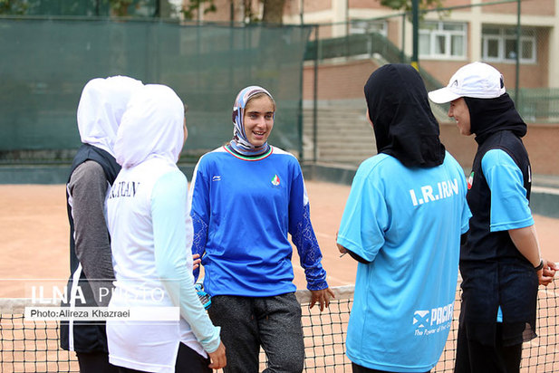 اردوی تیم ملی تنیس بانوان