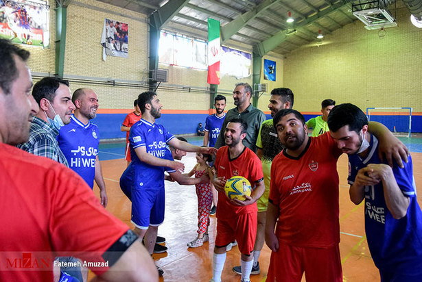 افتتاحیه تیم فوتبال معلولین
