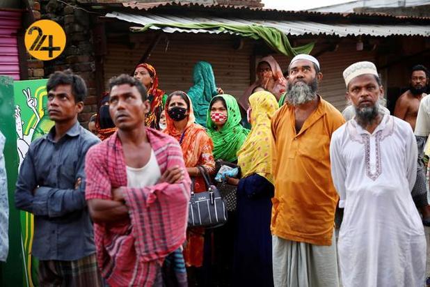 آتش سوزی در کارخانه تولید آبمیوه در بنگلادش