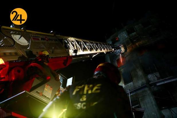 آتش سوزی در کارخانه تولید آبمیوه در بنگلادش