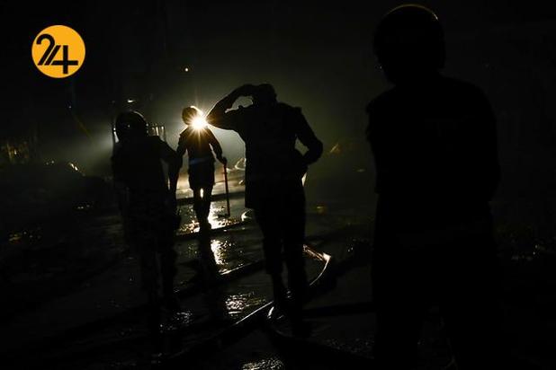 آتش سوزی در کارخانه تولید آبمیوه در بنگلادش