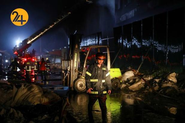 آتش سوزی در کارخانه تولید آبمیوه در بنگلادش
