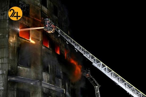 آتش سوزی در کارخانه تولید آبمیوه در بنگلادش