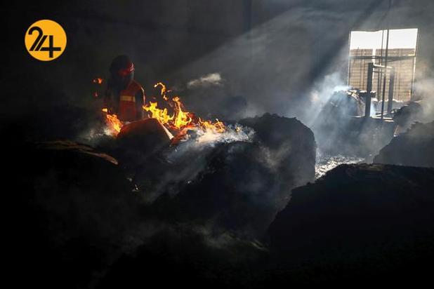 آتش سوزی در کارخانه تولید آبمیوه در بنگلادش