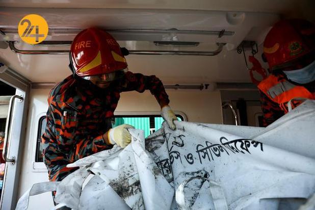 آتش سوزی در کارخانه تولید آبمیوه در بنگلادش