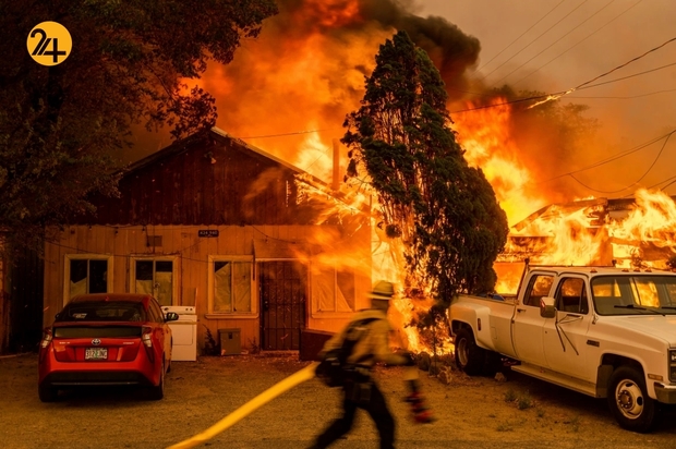 آتش در کالیفرنیا