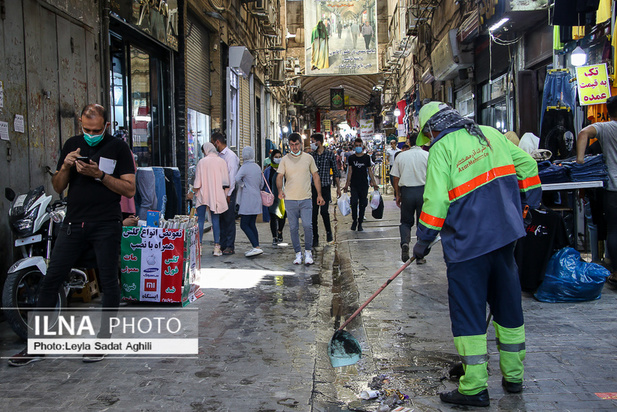 بازار و پیک پنجم کرونا