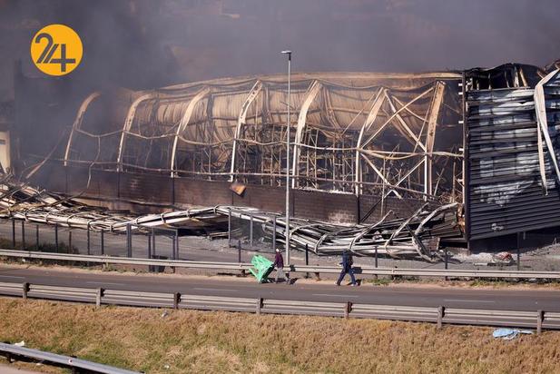 تظاهرات علیه بازداشت رئیس‌جمهور سابق آفریقای جنوبی