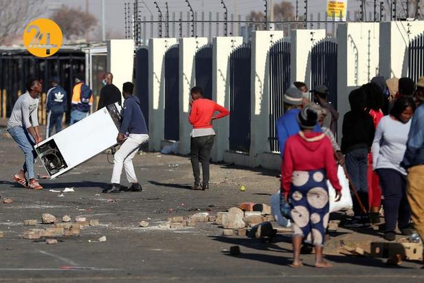 تظاهرات علیه بازداشت رئیس‌جمهور سابق آفریقای جنوبی