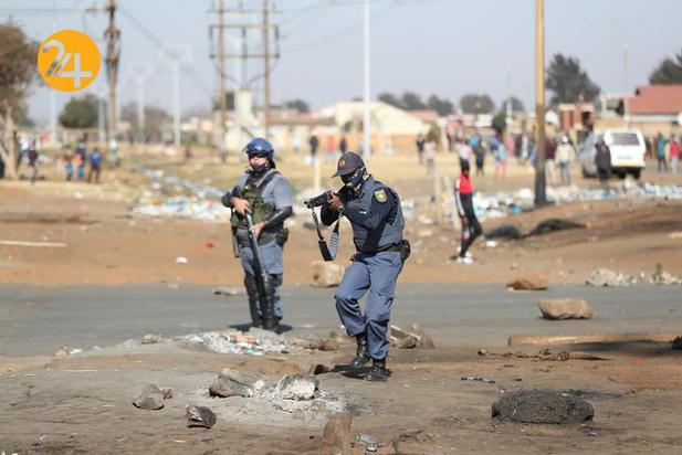 تظاهرات علیه بازداشت رئیس‌جمهور سابق آفریقای جنوبی