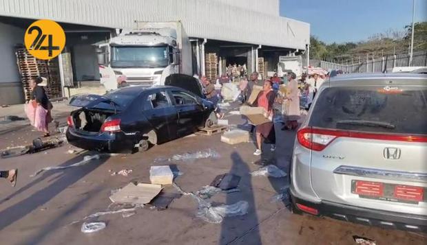 تظاهرات علیه بازداشت رئیس‌جمهور سابق آفریقای جنوبی