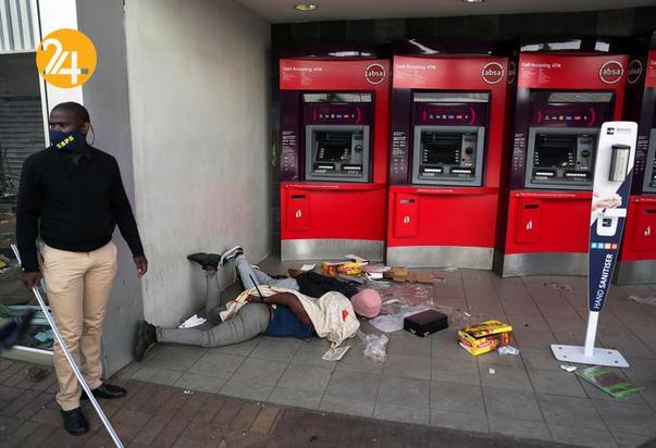 تظاهرات علیه بازداشت رئیس‌جمهور سابق آفریقای جنوبی