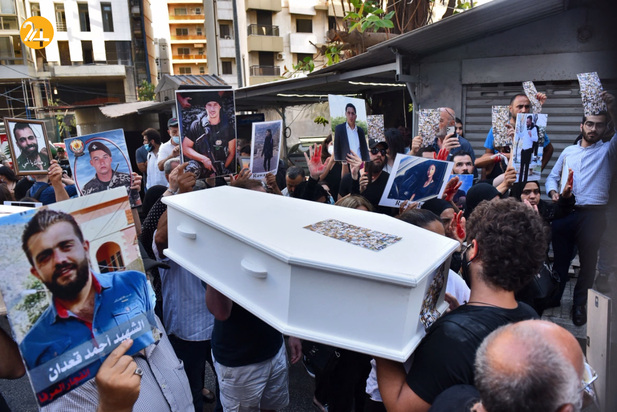 حمله خانواده‌های جانباختگان انفجار بیروت به خانه وزیر کشور