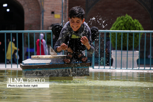 گرمای طاقت فرسا در تهران