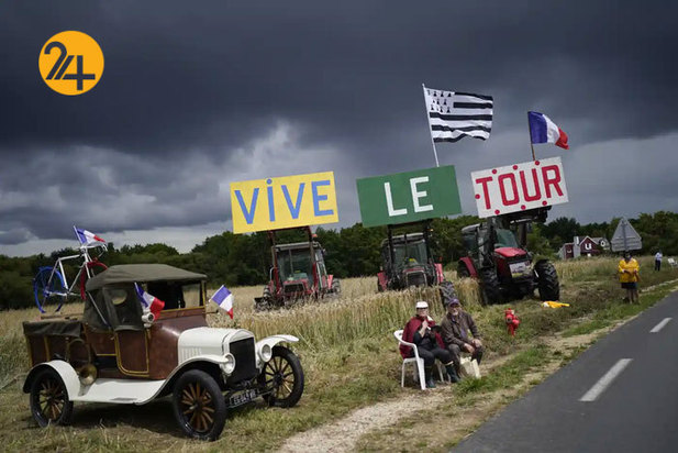 تصاویر مسابقات دوچرخه‌سواری توردوفرانس