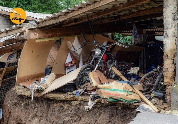 بارندگی شدید در غرب اروپا
