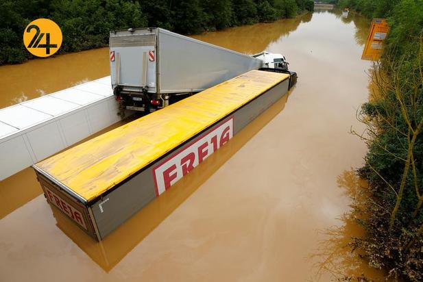 بارندگی شدید در غرب اروپا
