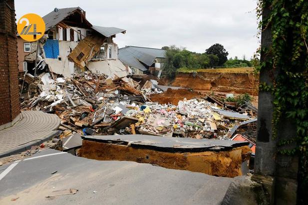 بارندگی شدید در غرب اروپا