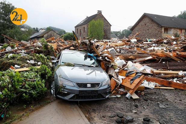 بارندگی شدید در غرب اروپا