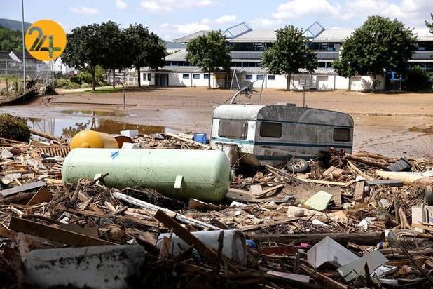 سیل در غرب اروپا