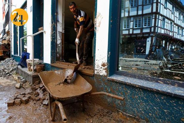 سیل در غرب اروپا