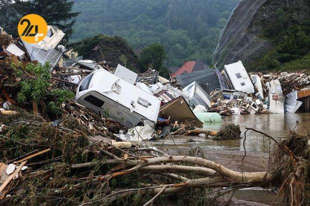 سیل در غرب اروپا