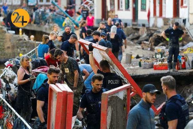 سیل در غرب اروپا